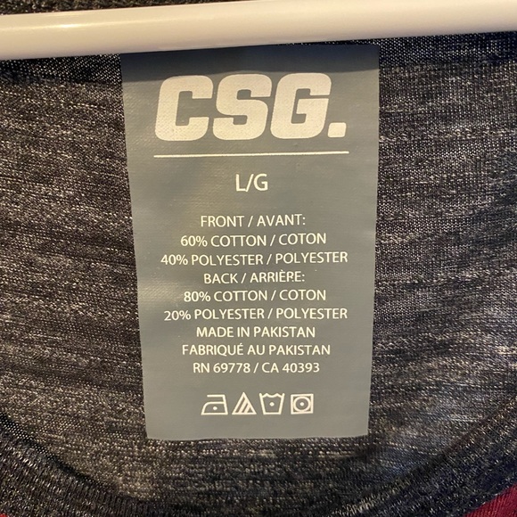 Red and Grey tank top - Picture 3 of 3